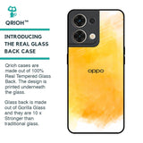 Rustic Orange Glass Case for Oppo Reno8 5G