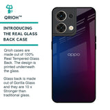 Mix Gradient Shade Glass Case For Oppo Reno8 5G