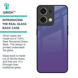 Indigo Pastel Glass Case For Oppo Reno8 5G
