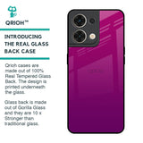 Magenta Gradient Glass Case For Oppo Reno8 5G