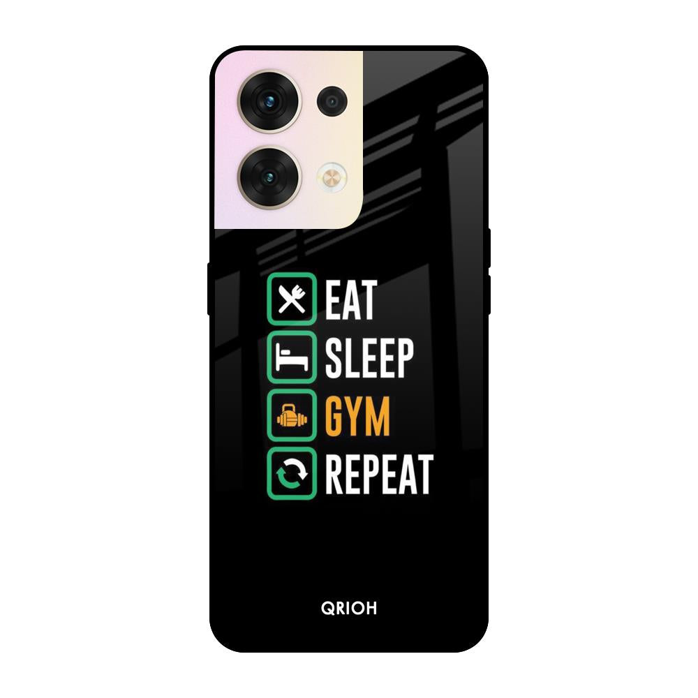 Daily Routine Oppo Reno8 5G Glass Cases & Covers Online