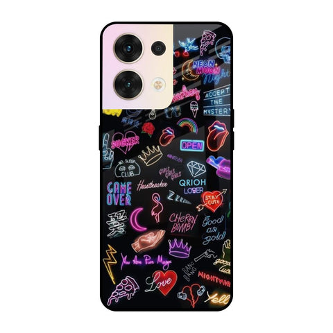 Accept The Mystery Oppo Reno8 5G Glass Cases & Covers Online