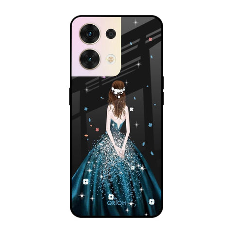 Queen Of Fashion Oppo Reno8 5G Glass Cases & Covers Online