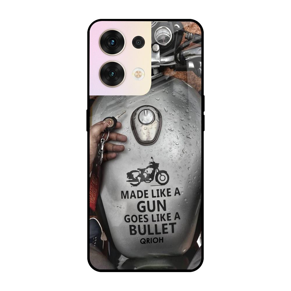 Royal Bike Oppo Reno8 5G Glass Cases & Covers Online