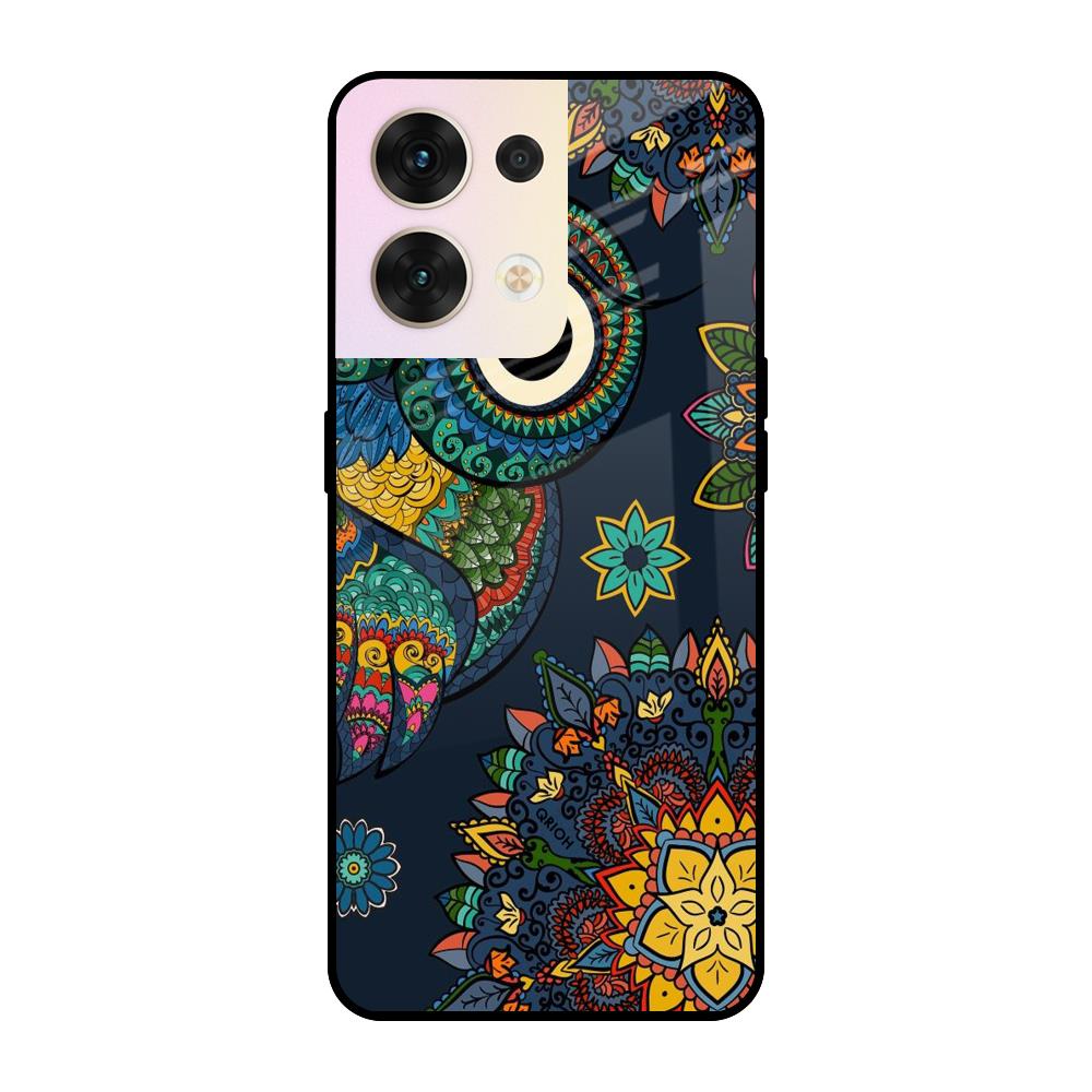 Owl Art Oppo Reno8 5G Glass Cases & Covers Online