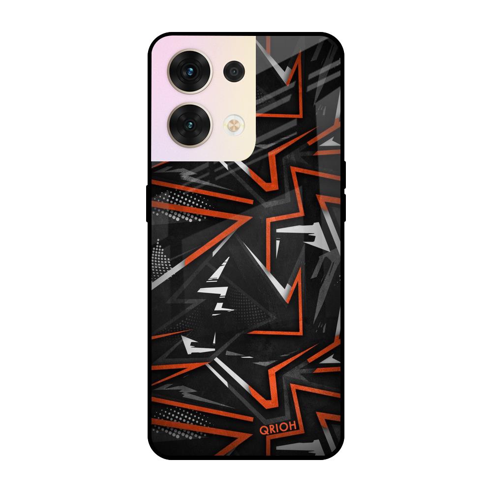 Vector Art Oppo Reno8 5G Glass Cases & Covers Online