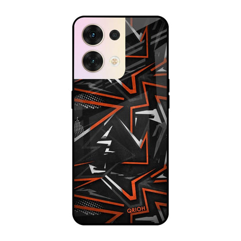 Vector Art Oppo Reno8 5G Glass Cases & Covers Online