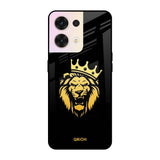 Lion The King Oppo Reno8 5G Glass Cases & Covers Online