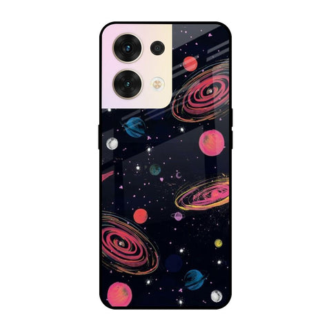 Galaxy In Dream Oppo Reno8 5G Glass Cases & Covers Online