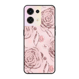Shimmer Roses Oppo Reno8 5G Glass Cases & Covers Online