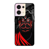 Lord Hanuman Oppo Reno8 5G Glass Cases & Covers Online