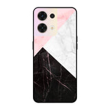 Marble Collage Art Oppo Reno8 5G Glass Cases & Covers Online