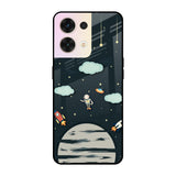 Astronaut Dream Oppo Reno8 5G Glass Cases & Covers Online