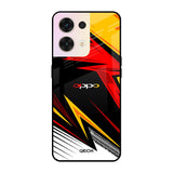 Race Jersey Pattern Oppo Reno8 5G Glass Cases & Covers Online