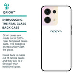 Arctic White Glass Case for Oppo Reno8 5G