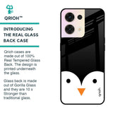Cute Penguin Glass Case for Oppo Reno8 5G