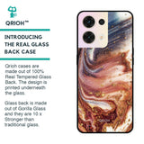 Exceptional Texture Glass Case for Oppo Reno8 5G