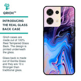 Psychic Texture Glass Case for Oppo Reno8 5G