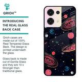 Galaxy In Dream Glass Case For Oppo Reno8 5G