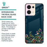 Small Garden Glass Case For Oppo Reno8 5G