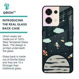 Astronaut Dream Glass Case For Oppo Reno8 5G