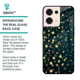 Dazzling Stars Glass Case For Oppo Reno8 5G