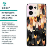 Bronze Abstract Glass Case for Oppo Reno8 5G