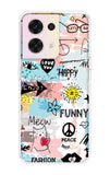 Happy Doodle Oppo Reno8 5G Back Cover