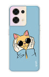 Attitude Cat Oppo Reno8 5G Back Cover