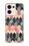 Shimmery Pattern Oppo Reno8 5G Back Cover