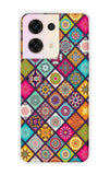 Multicolor Mandala Oppo Reno8 5G Back Cover