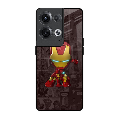 Angry Baby Super Hero Oppo Reno8 Pro 5G Glass Back Cover Online