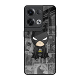 Cartoon Art Oppo Reno8 Pro 5G Glass Back Cover Online