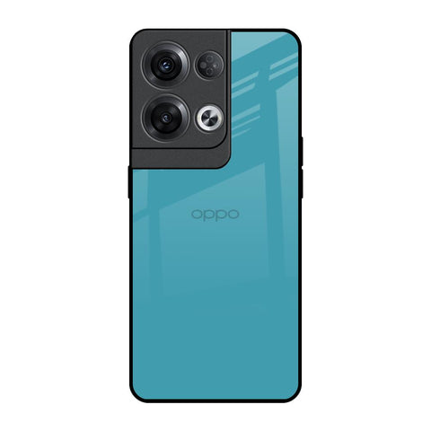 Oceanic Turquiose Oppo Reno8 Pro 5G Glass Back Cover Online