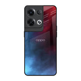 Smokey Watercolor Oppo Reno8 Pro 5G Glass Back Cover Online