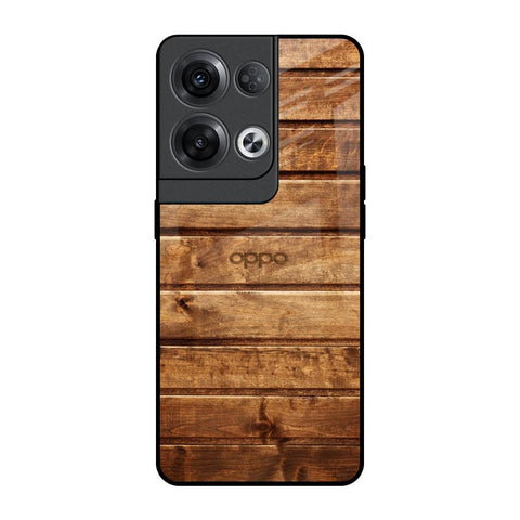 Wooden Planks Oppo Reno8 Pro 5G Glass Back Cover Online