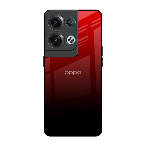 Maroon Faded Oppo Reno8 Pro 5G Glass Back Cover Online