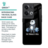 Real Struggle Glass Case for Oppo Reno8 Pro 5G