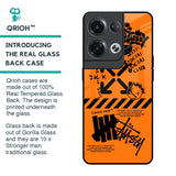 Anti Social Club Glass Case for Oppo Reno8 Pro 5G