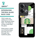 Coffee Latte Glass Case for Oppo Reno8 Pro 5G