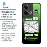 Zoro Wanted Glass Case for Oppo Reno8 Pro 5G