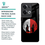 Anime Red Moon Glass Case for Oppo Reno8 Pro 5G