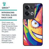Monkey Wpap Pop Art Glass Case for Oppo Reno8 Pro 5G