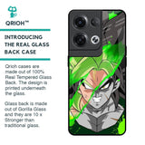 Anime Green Splash Glass Case for Oppo Reno8 Pro 5G