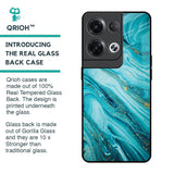 Ocean Marble Glass Case for Oppo Reno8 Pro 5G