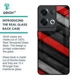 Soft Wooden Texture Glass Case for Oppo Reno8 Pro 5G