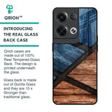 Wooden Tiles Glass Case for Oppo Reno8 Pro 5G