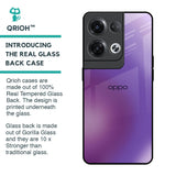 Ultraviolet Gradient Glass Case for Oppo Reno8 Pro 5G
