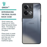 Space Grey Gradient Glass Case for Oppo Reno8 Pro 5G