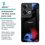 Fine Art Wave Glass Case for Oppo Reno8 Pro 5G